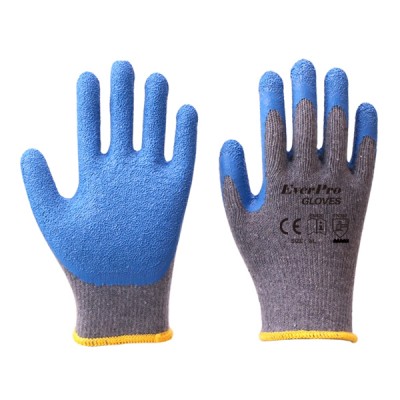 Economic Type  Latex Coated Work Diamond Grip Work Glove Cheap Price Factory Supply