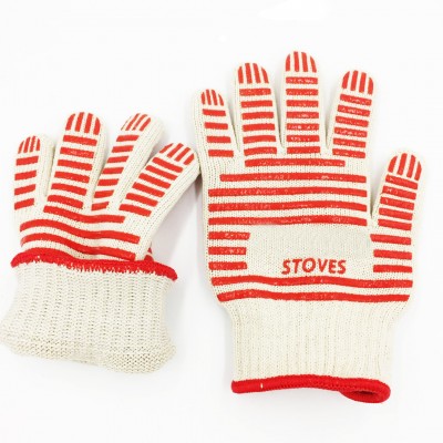 Best Quality Cotton White Heat Resistant Gloves for Cooking