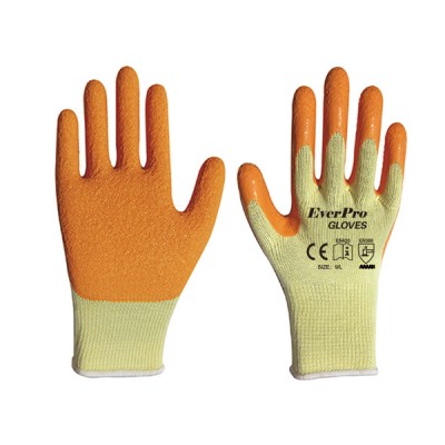 21S High Grade Latex Dipped Indusrtrial  Work Glove With High Elasticity